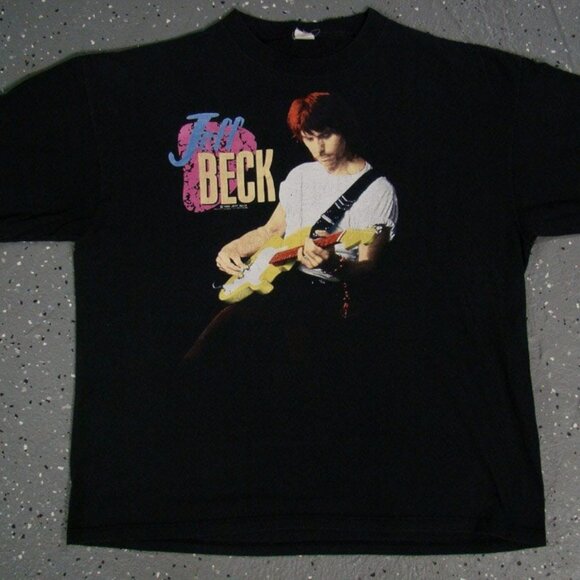 Jeff Beck Guitar Shop Tour Retro Music Fan Collector Classic Album Graphic 05 - Picture 1 of 5